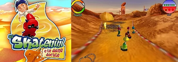 Artwork de Gli Skatenini e le dune dorate dal sito ufficiale Artematica