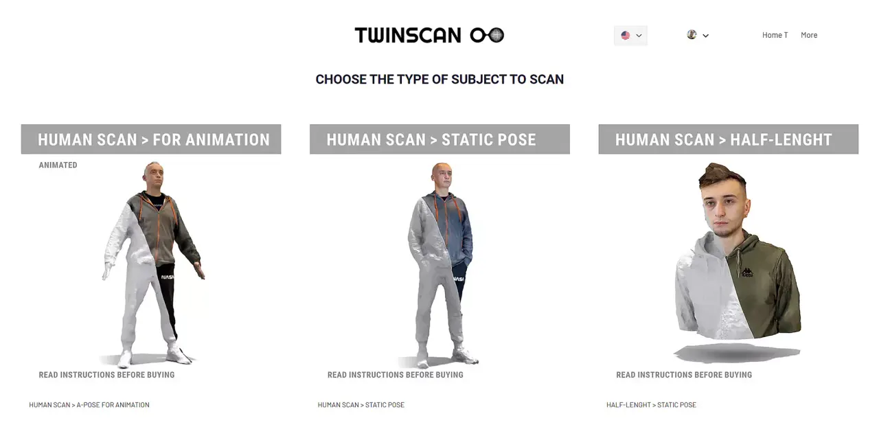 DemoTS di TwinScan con modelli 3D basati su NeRF